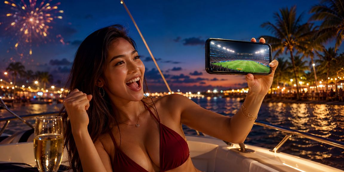 Pengalaman bermain casino mobile di pantai dengan pemandangan laut